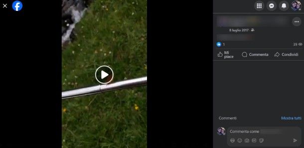 Come vedere chi ha visualizzato un video caricato su Facebook