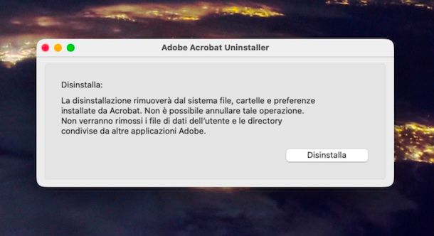 Come disinstallare un programma da Mac
