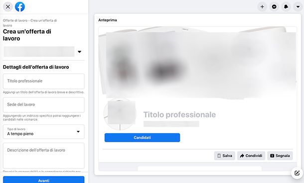 Siti per ricerca personale Facebook