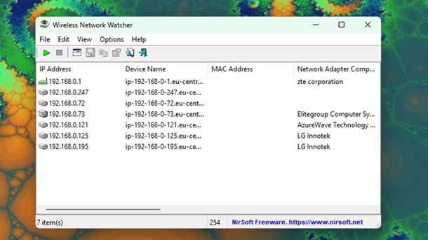 Altri programmi per vedere se qualcuno si è collegato alla rete Wi-Fi