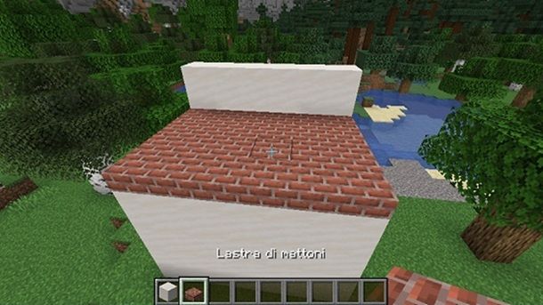 Tetto lastra di mattoni Minecraft