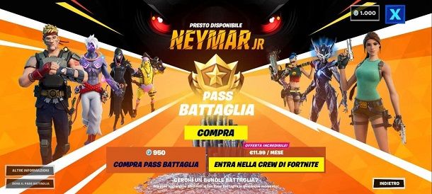 Battle Pass Stagione 6 Capitolo 2 Fortnite