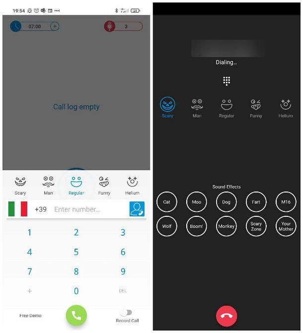 Come modificare la voce in chiamata: smartphone