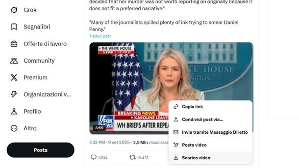 Scaricare video da Twitter online