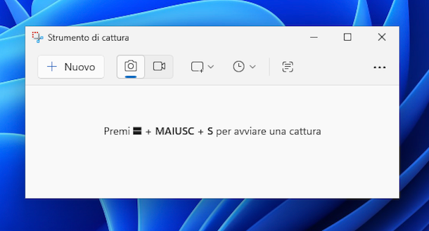 Strumento di cattura Windows 11