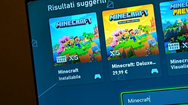 Come giocare in due su Minecraft Xbox