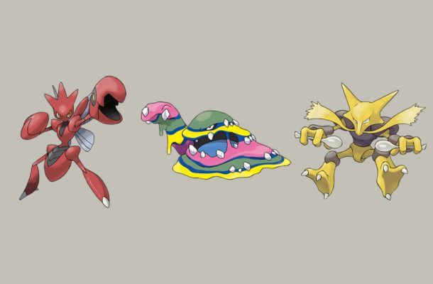 Scizor/Muk di Aloa/Alakazam