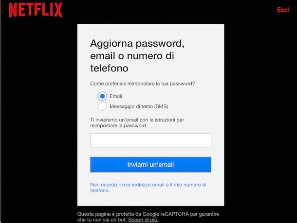 Accesso Netflix