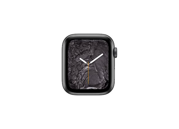 Quadrante Apple Watch metallo liquido