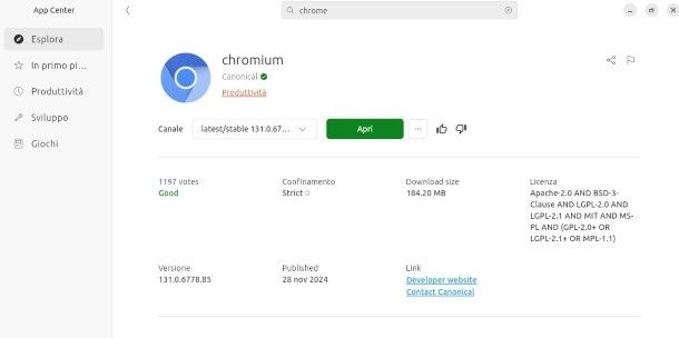 Come installare alternative a Chrome su Ubuntu