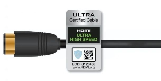 Certificazione cavo HDMI