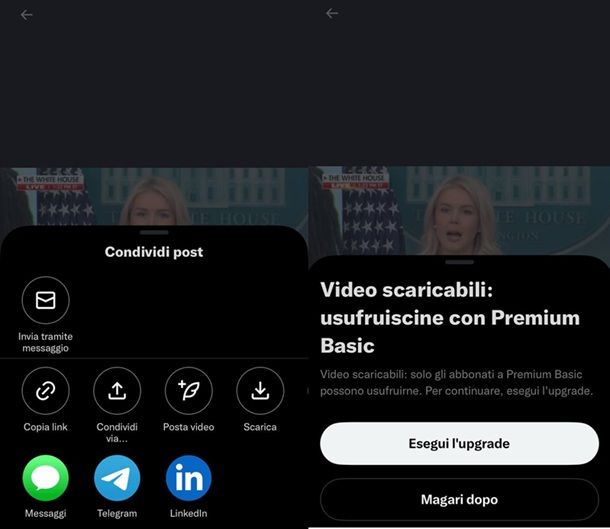 Come scaricare video da Twitter X su iPhone