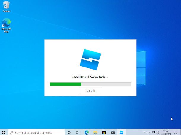 Installazione di Roblox Studio