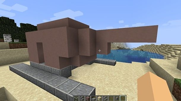 Parte posteriore Minecraft Java