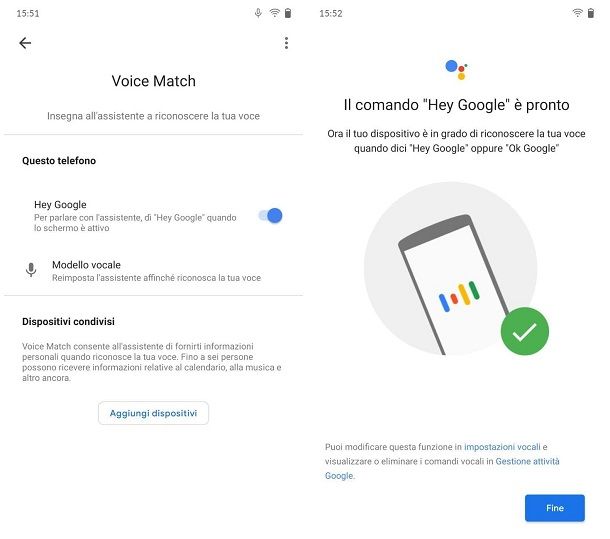 Come sbloccare il telefono con la voce: Android