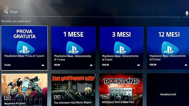 Come avere PlayStation Now gratis da console