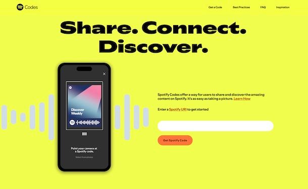 Spotify codici computer