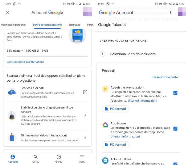 Come recuperare backup di Google Drive: dati