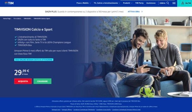 TIMVision Calcio e Sport