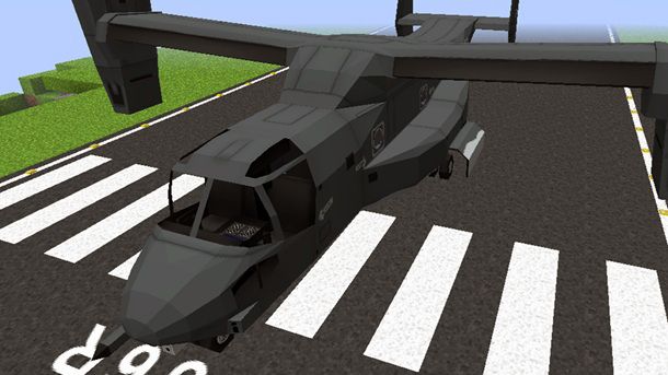 Come costruire un elicottero militare su Minecraft