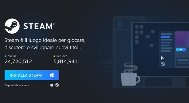 Come scaricare Steam su PC