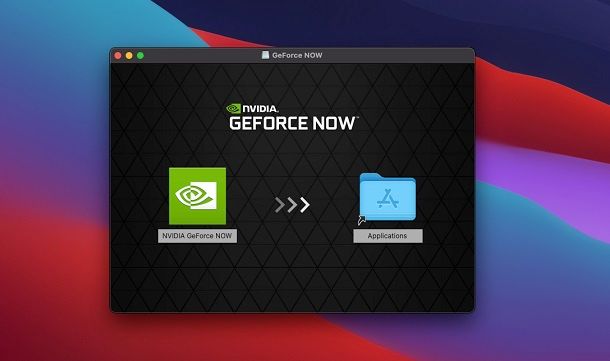 Installare NVIDIA GeForce NOW su macOS