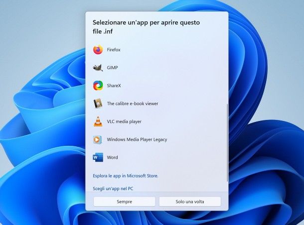 Come aprire un file non supportato