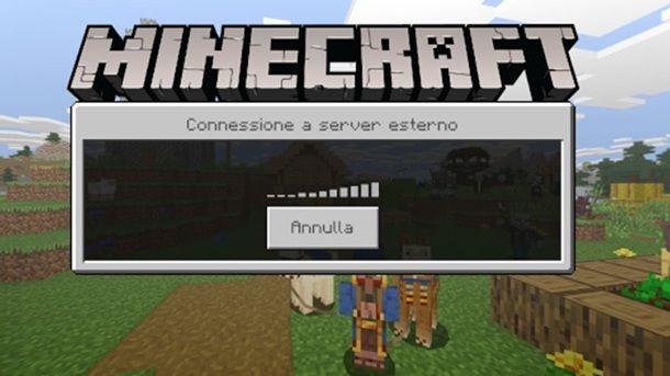 Come giocare in due su Minecraft dispositivi mobili