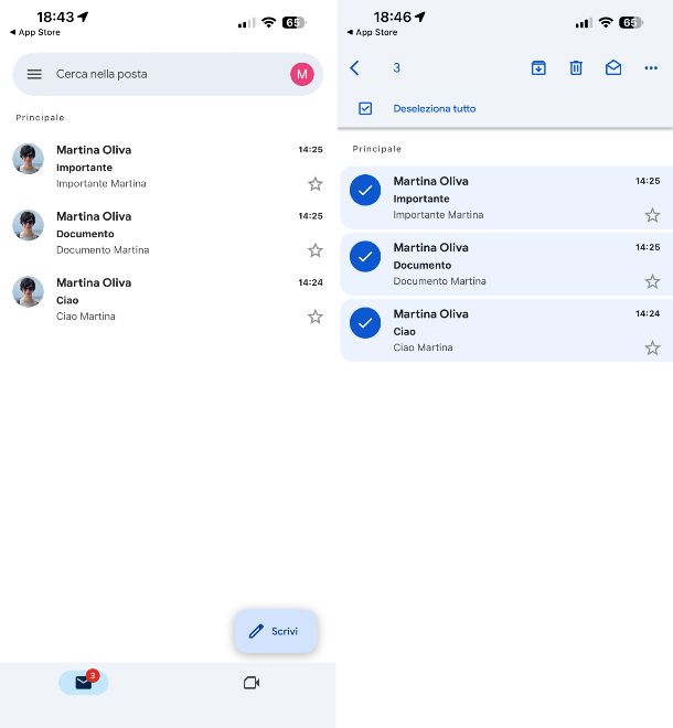 Gmail iPhone