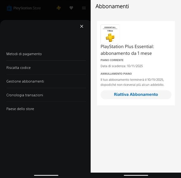 Come vedere quando scade il Plus smartphone e tablet