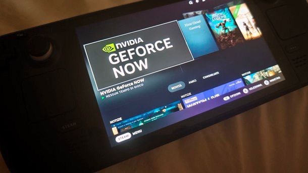 Come installare GeForce NOW su Steam Deck