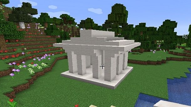 Tempio greco Minecraft