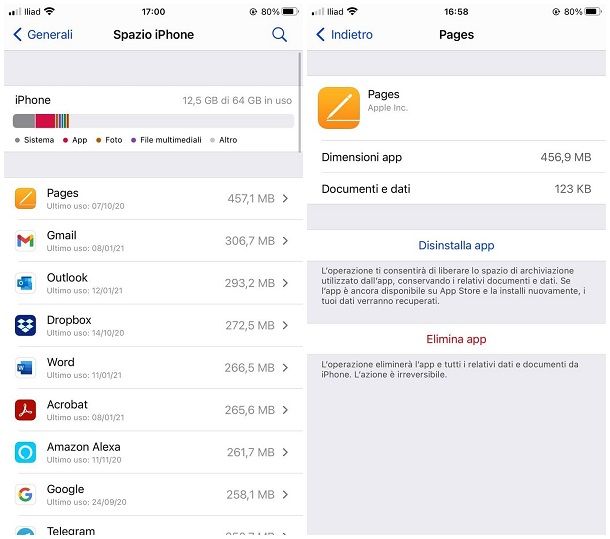 Come liberare spazio su iPhone senza eliminare nulla