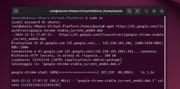 Come installare Chrome su Ubuntu da Terminale