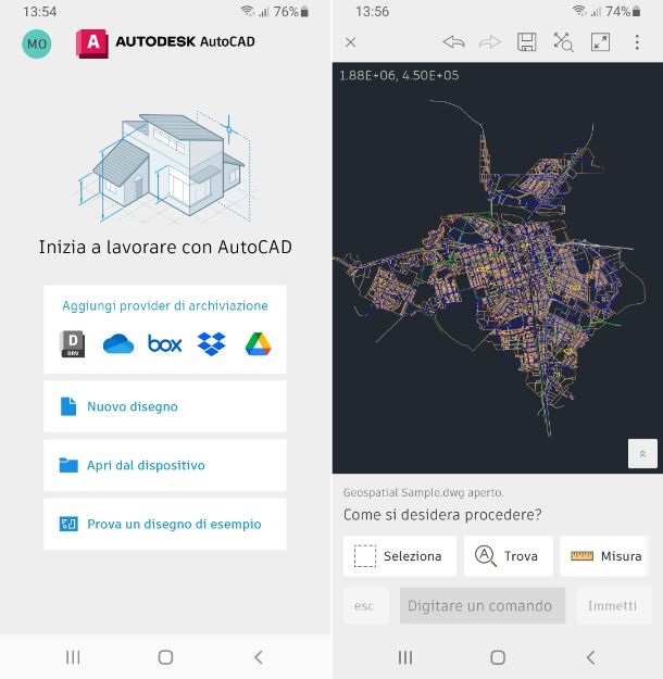 AutoCAD: editor DWG