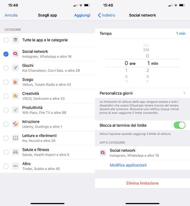 Restrizioni iOS 12