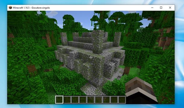 Come trovare il tempio della giungla in Minecraft