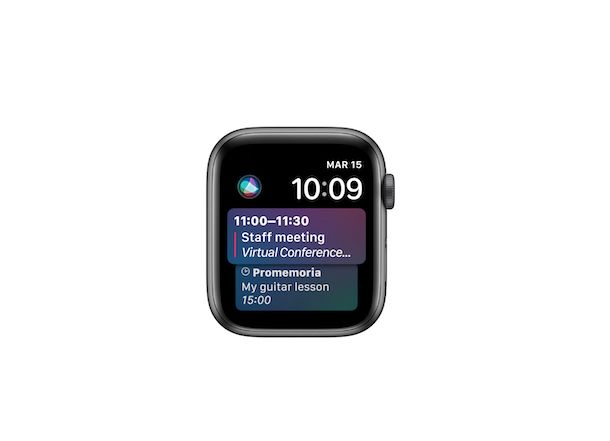 Quadrante Apple Watch Siri