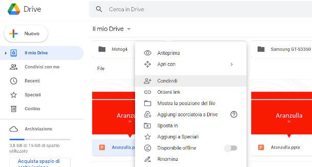 Google drive da PC