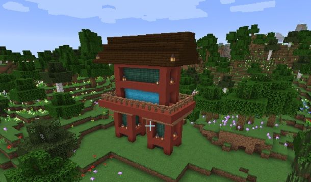 Come fare un tempio giapponese su Minecraft