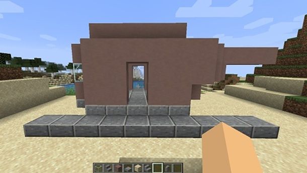 Lato elicottero Minecraft