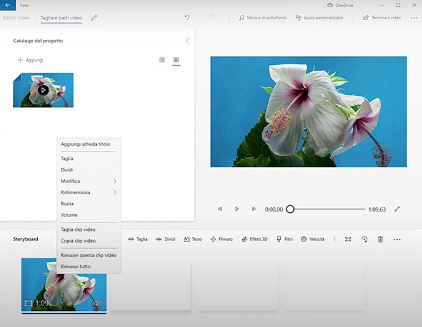 Come ritagliare l'immagine di un video con Foto di Windows 10