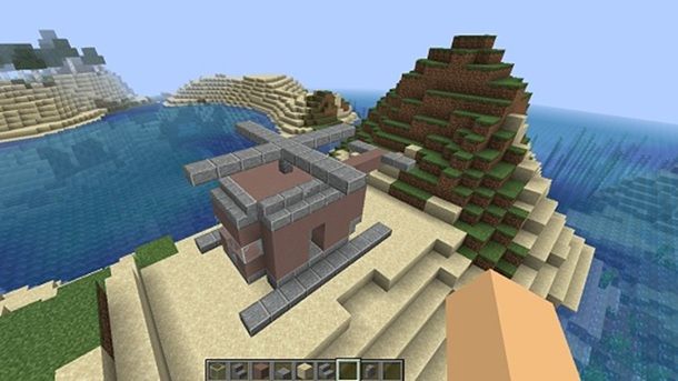 Elicottero finito Minecraft Java