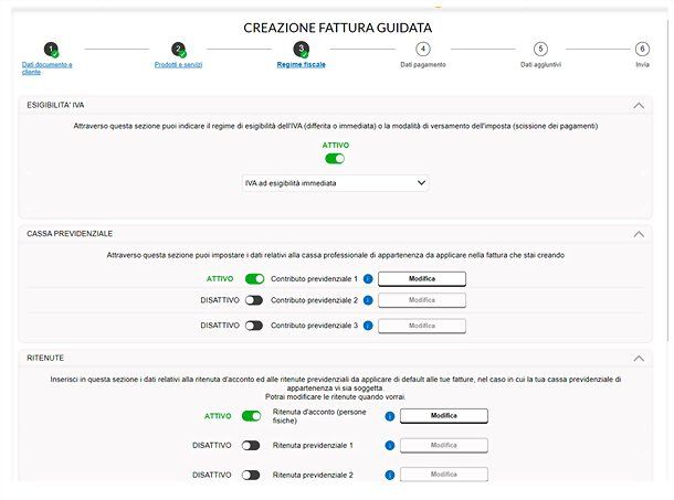 Fatturazione Elettronica di Aruba