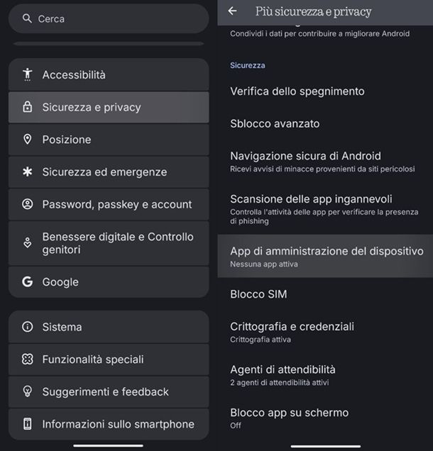 Come disinstallare un'app che non si disinstalla Android