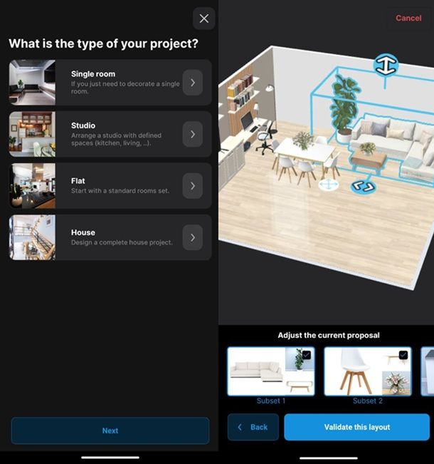 App per progettare casa in 3D HomeByMe