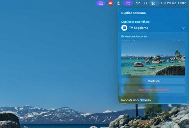 Come collegare il Mac alla TV
