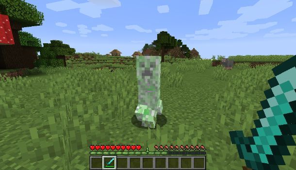 Sconfiggere le creature di Minecraft