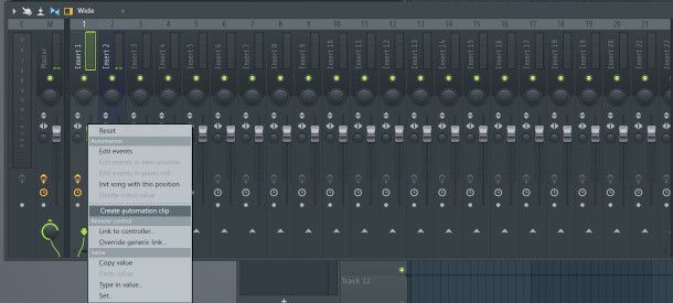 sidechain con automazione