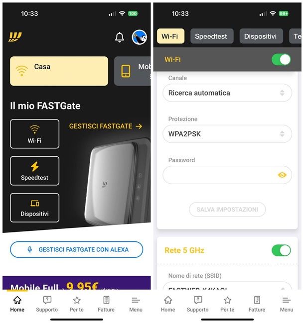 Come accedere al router Fastweb